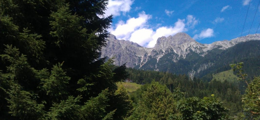 Bergklimmen naar de Passauerh�tte op 100 mtr van Huis Aspen: 